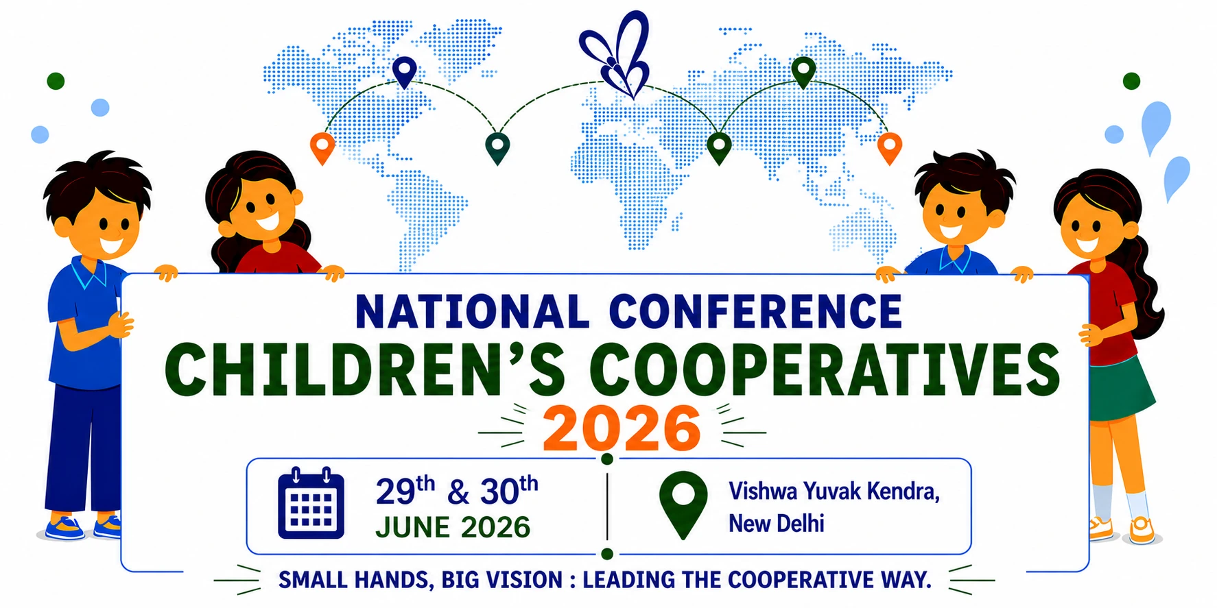 National Conference on Children’s Cooperatives to be Held in New Delhi